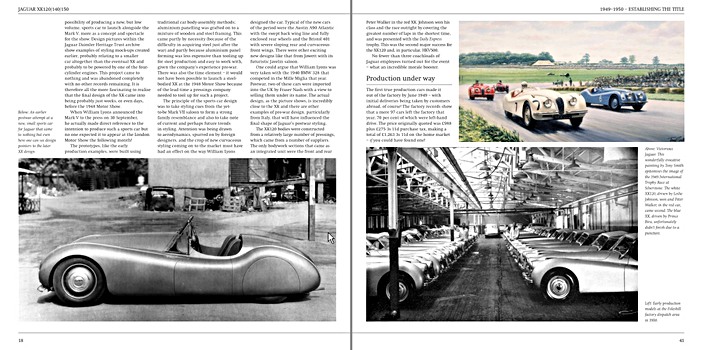 Seiten aus dem Buch Jaguar XK: A Celebration of Jaguar's 1950s Classic (1)