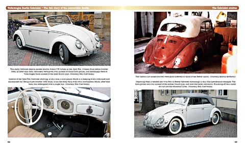 Pages of the book Volkswagen Beetle Cabriolet - The Full Story (1)