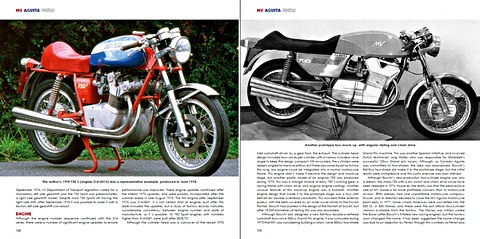 Bladzijden uit het boek The Book of the Classic MV Agusta Fours (2)