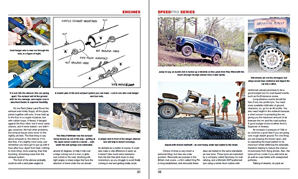 Strony książki How to Build a Succesful Low-cost Rally Car (1)