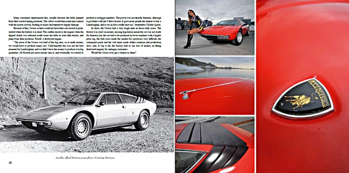 Bladzijden uit het boek The Book of the Lamborghini Urraco (1)