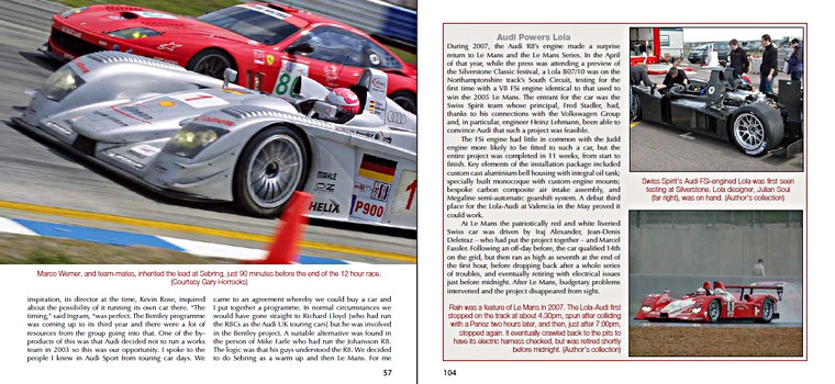 Pages of the book Audi R8 (WSC Giants) (1)