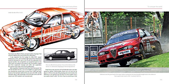 Strony książki Alfa Romeo 155/156/147 Competition Touring Cars (1)