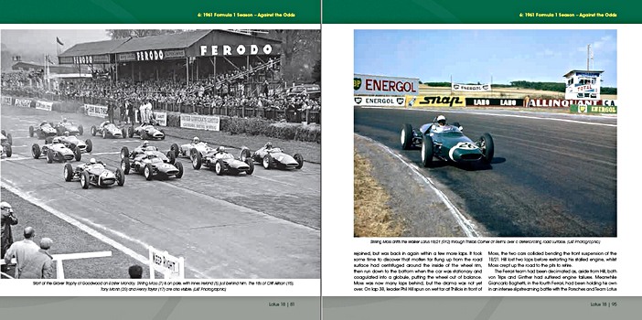 Bladzijden uit het boek Lotus 18 : Colin Chapman's U-Turn (1)