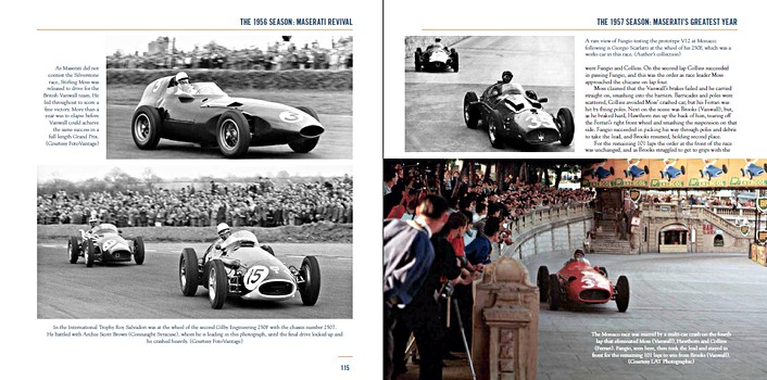 Pages du livre Maserati 250F in Focus (1)