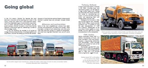 Pages of the book Mercedes-Benz Trucks (1)