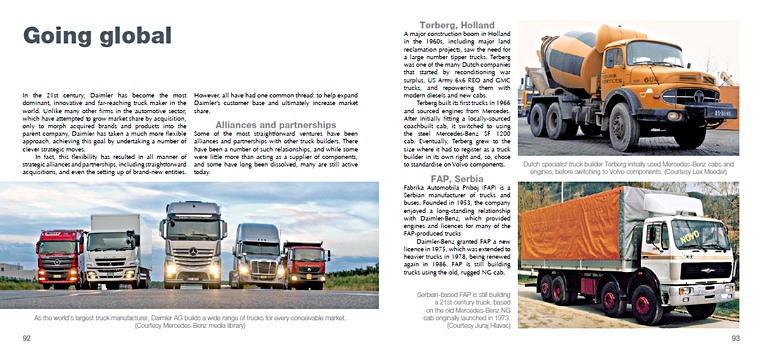 Pages du livre Mercedes-Benz Trucks (1)