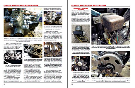 Pages of the book Classic Motorcycle Restoration (1)
