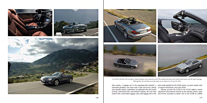 Bladzijden uit het boek Mercedes-Benz SL: R230 Series 2001 to 2011 (1)