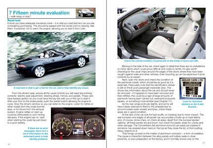 Páginas del libro Jaguar New XK (2006-2014) - The Essential Buyer's Guide (1)
