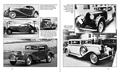 Pages du livre Bugatti Type 46 & 50 : The Big Bugattis (1)