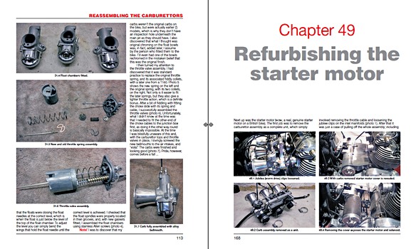 Pages of the book How to restore: Triumph Trident & BSA Rocket III (1)