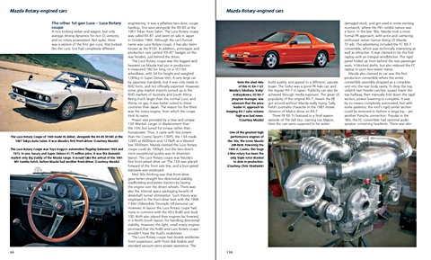 Strony książki Mazda Rotary-Engined Cars: From Cosmo 110S to RX-8 (1)