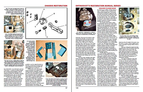 Pages du livre How to restore: Triumph TR2, 3, 3A, 4 & 4A (2)