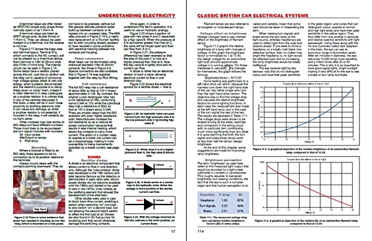 Pages of the book Classic British Car Electrical Systems (1)