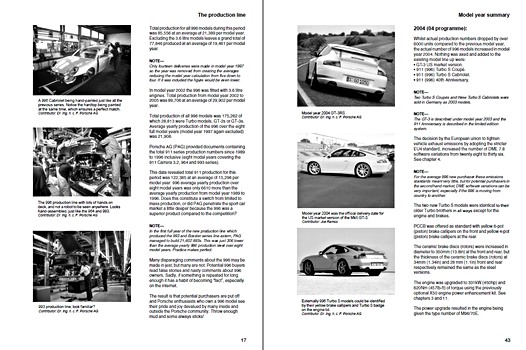 Bladzijden uit het boek Porsche 996: Supreme Porsche (1)