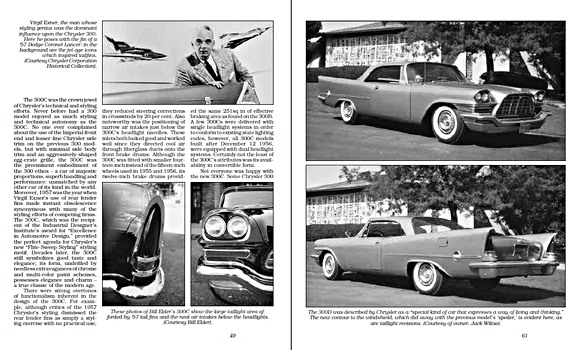 Páginas del libro Chrysler 300: "America's Most Powerful Car" (1)