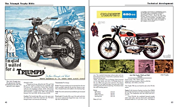 Pages du livre The Triumph Trophy Bible (1)