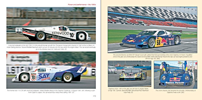 Pages of the book Powered by Porsche - The Alternative Race Cars (2)