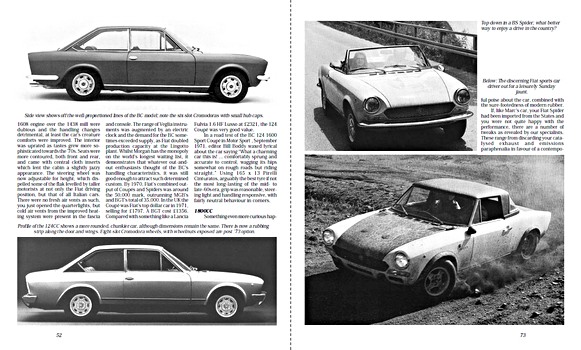 Pages of the book Fiat & Abarth 124 Spider & Coupe (1)