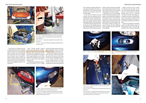 Bladzijden uit het boek MGF and TF Restoration Manual (1)