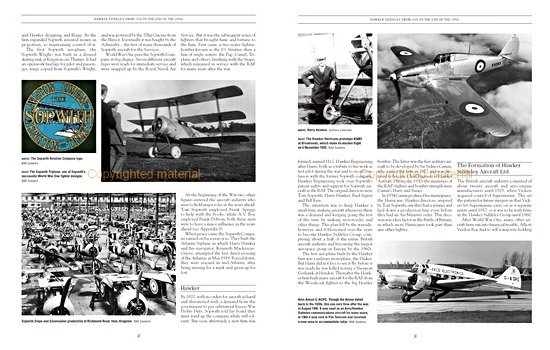 Bladzijden uit het boek Hawker Siddeley Aviation and Dynamics 1960-77 (1)