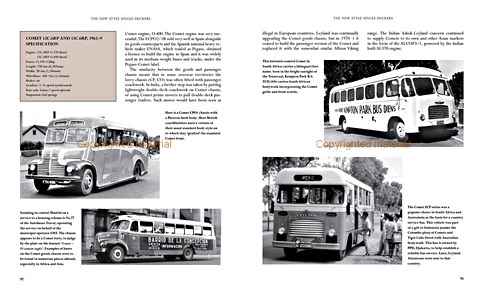Bladzijden uit het boek History of the Leyland Bus (1)