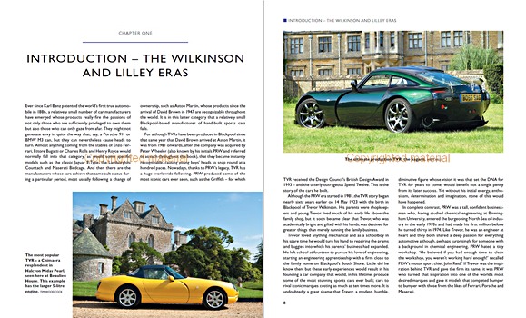 Pages of the book TVR : Cars of the Peter Wheeler Era (1)