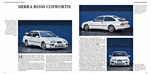 Páginas del libro Factory-Original Ford RS Cosworths - The originality guide to the Ford Sierra, Sapphire & Escort RS Cosworths (1)