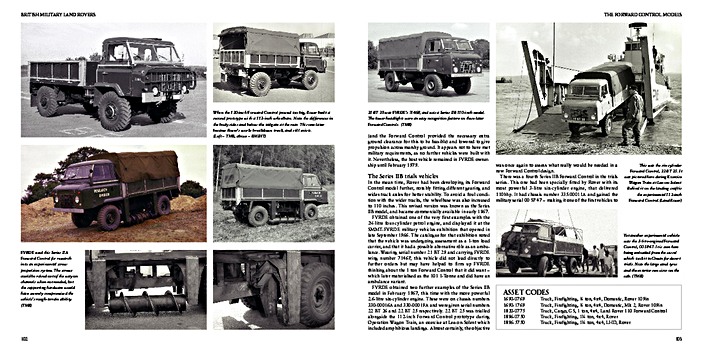 Bladzijden uit het boek British Military Land Rovers: Leaf-Sprung (1)