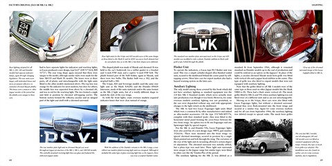 Pages du livre Factory-Original Jaguar Mk I & Mk II (2)