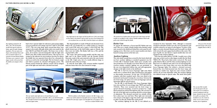 Pages of the book Factory-Original Jaguar Mk I & Mk II (2)