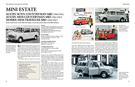 Páginas del libro The Complete Catalogue of the Mini - Over 350 variants from around the world 1959-2000 (1)