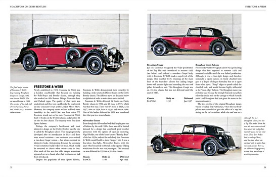 Bladzijden uit het boek Coachwork on Derby Bentleys (1933-1940) (1)