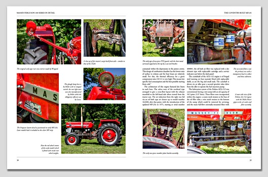 Bladzijden uit het boek Massey Ferguson 100 Series in Detail (1)