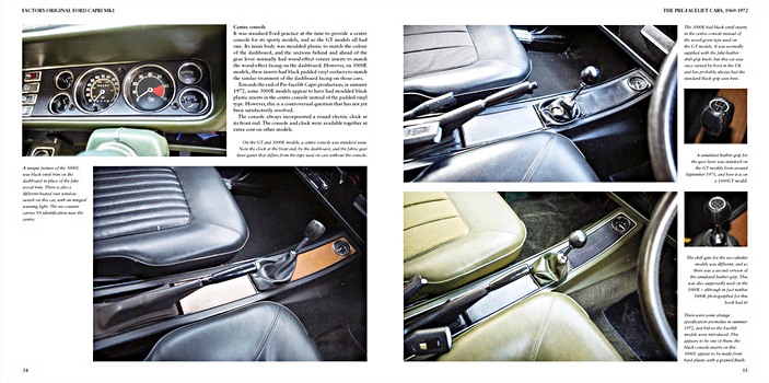 Bladzijden uit het boek Factory-Original Ford Capri Mk1 (1)