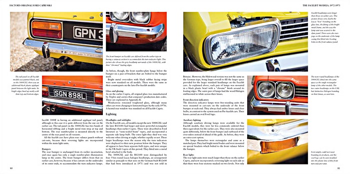 Pages du livre Factory-Original Ford Capri Mk1 (2)