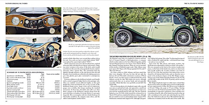 Seiten aus dem Buch Factory-Original MG T-Series (1)