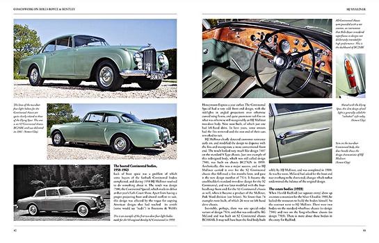 Pages of the book Coachwork on Rolls-Royce and Bentley 1945-1965 (1)