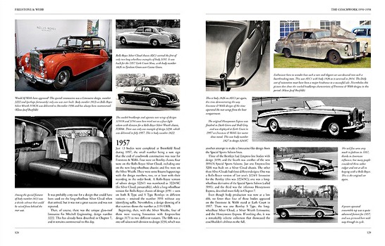 Bladzijden uit het boek Freestone & Webb, The Story of a British Coachbuilder (1)