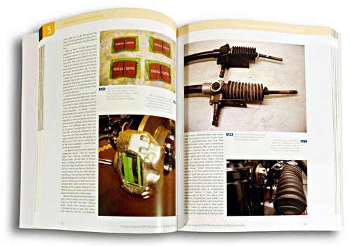 Bladzijden uit het boek E-type Jaguar DIY - Restoration & Maintenance (1)