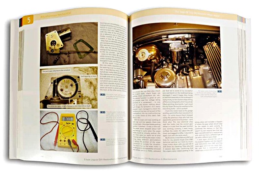 Bladzijden uit het boek E-type Jaguar DIY - Restoration & Maintenance (2)