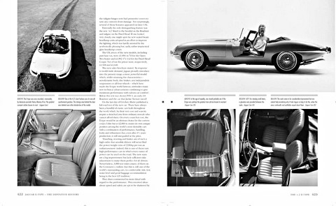 Strony książki Jaguar E-Type: The Definitive History (2nd Edition) (1)