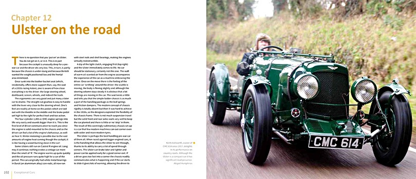 Bladzijden uit het boek Aston Martin Ulster: The history of CMC 614 (2)