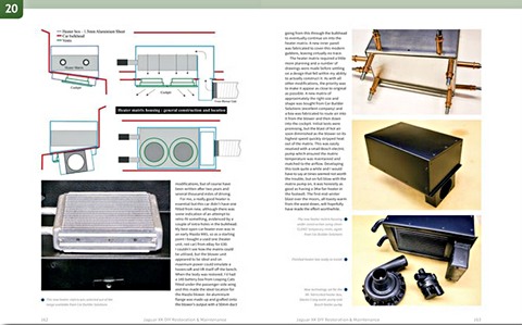 Pages du livre Jaguar XK DIY Restoration & Maintenance (2)