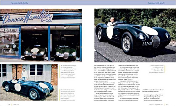 Strony książki Jaguar C-Type: The Autobiography of XKC 051 (2)