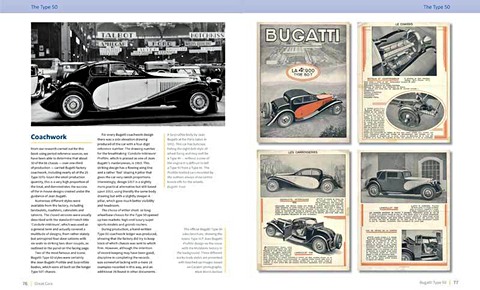 Páginas del libro Bugatti Type 50 : The autobiography of Bugatti's first Le Mans car (Great Cars) (1)