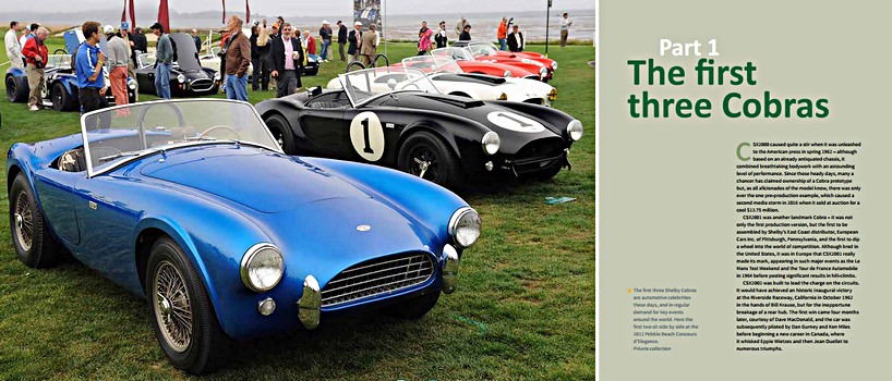 Pages of the book The First Three Shelby Cobras (1)