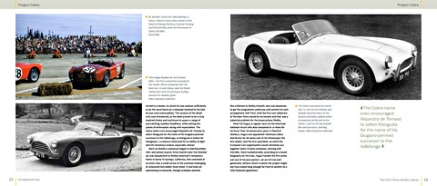 Páginas del libro The First Three Shelby Cobras : The Sports Cars That Changed the Game (Exceptional Cars) (2)