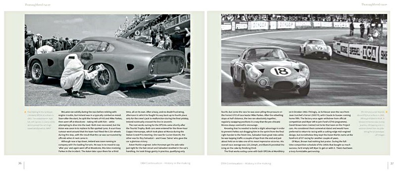 Bladzijden uit het boek Aston Martin DB4GT Continuation (1)